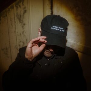 Dad Cap Black ■ Social Media Addiction Is Real